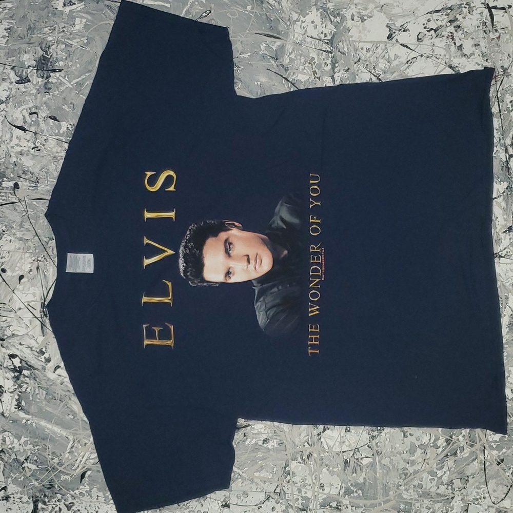 Elvis Presley The Wonder of You  mens graphic tee